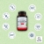 Astaxanthin 18 mg - Hochdosiert - 6-Monats-Versorgung - 180 Kapseln - Laborgeprüft - Premium Qualität - Hergestellt aus der Microalge Haematococcus Pluvialis - Höchste Dosierung auf dem Markt - 3