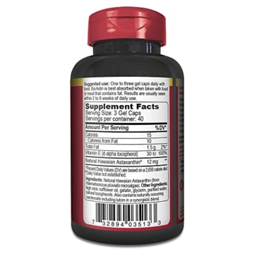 BioAstin Hawaiianisches Astaxanthin 4 mg, 120 Kapseln - 2